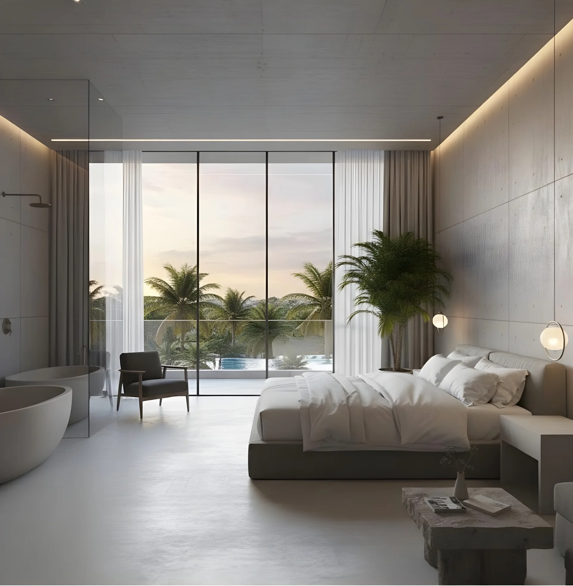 AYARA — Private suite with premium furnishings