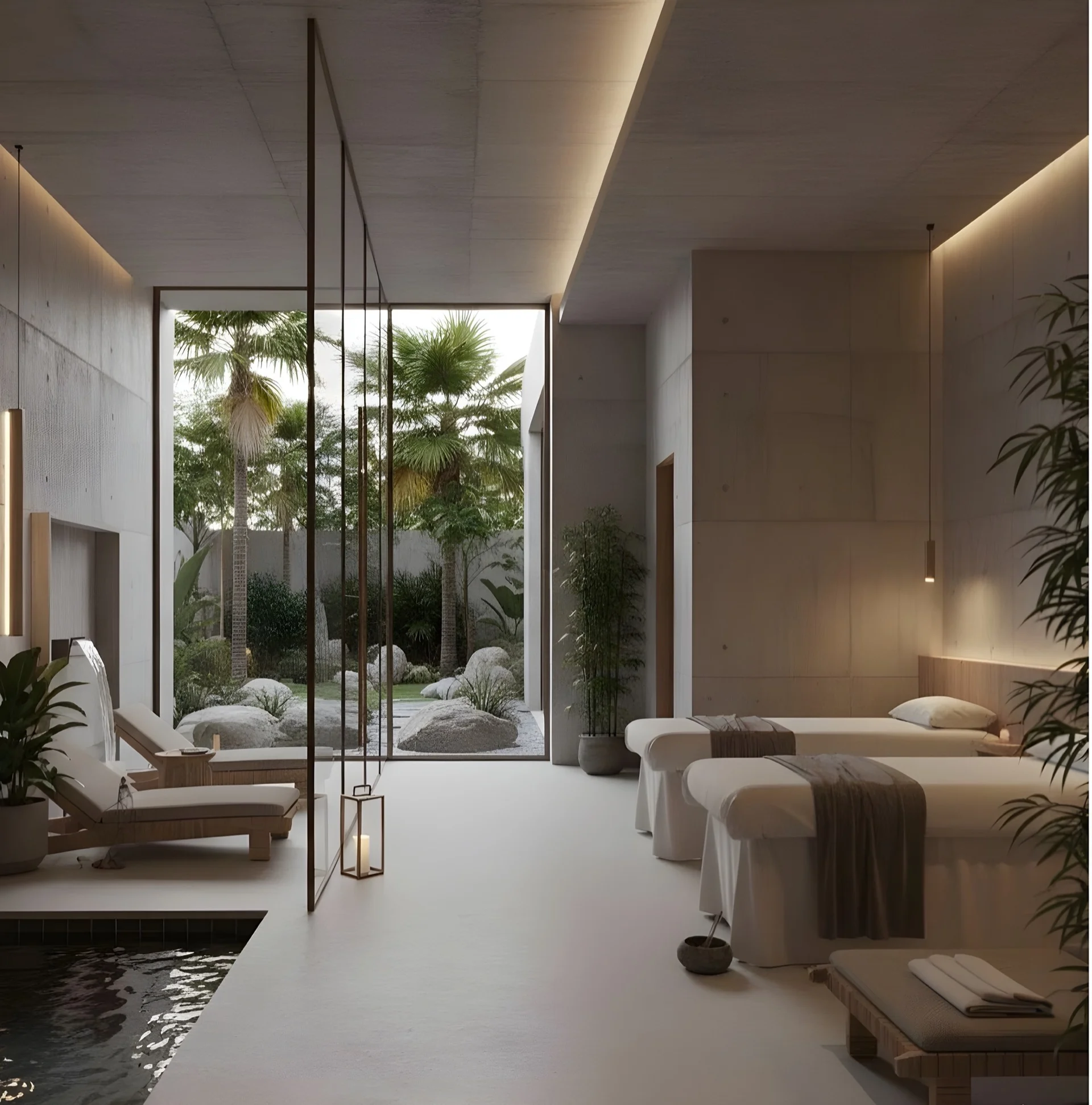 AYARA — Infinity pool overlooking tropical landscape